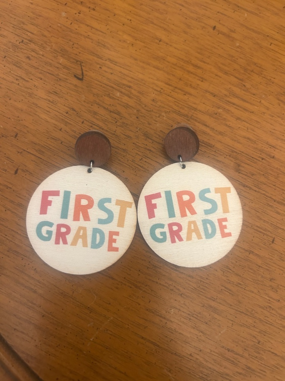First Grade Earrings